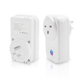 Wifi Smart Plug – PHIFO Smart Socket of Timer Switch Power, Voice Control and Smart Control from Anywhere (UK Plug)