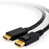 Display Port to HDMI Cable 2 metre - Lightning Computers