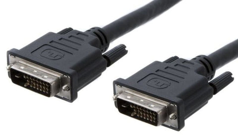 DVI-D Dual Link Cable (Black) 2 metre - Lightning Computers