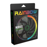 GameMax Mirage Rainbow RGB 120mm Fan 5V Addressable 3pin Header & 3pin M/B
