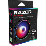 GameMax Razor Extreme ARGB 3pin Fan Retail Box 120mm