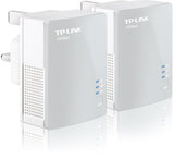TP-Link TL-PA4010KIT V1.20 AV600 600 Mbps Nano Powerline Adapter Starter Kit, No Configuration Required, UK Plug - Pack of 2 - Lightning Computers - 1