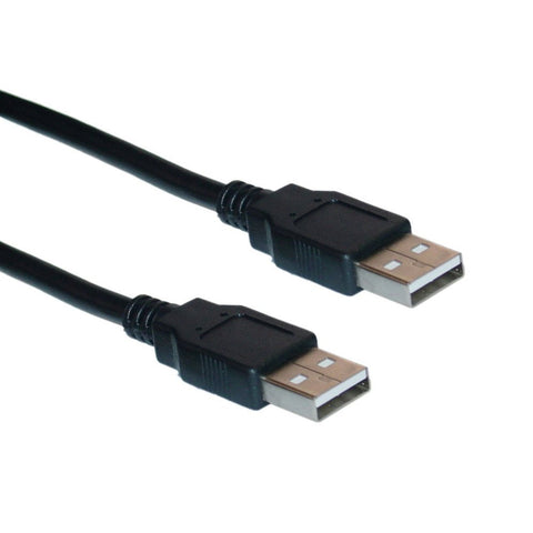 USB 2.0 Type A Male to Type A Male Cable 2 metre - Lightning Computers